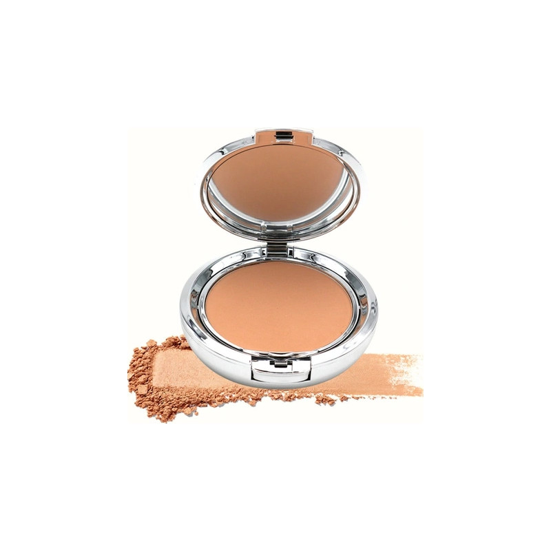 Parisax Compact Powder With Puff 2 In 1 Natural Beige