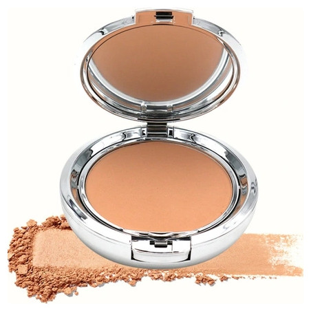 Parisax Compact Powder With Puff 2 In 1 Natural Beige