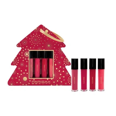 Parisax Noel 2024 Coffret Sapin 4 Gloss - A Festive Beauty Gift Set