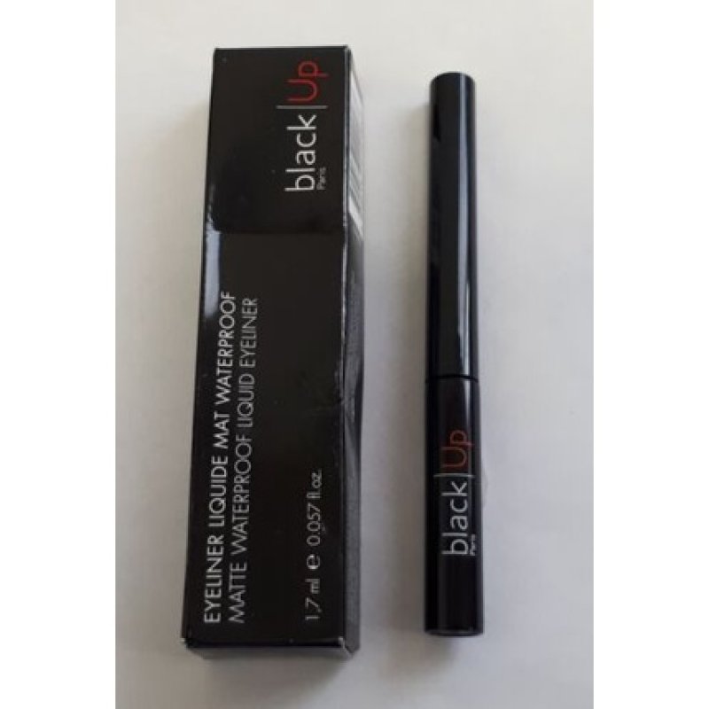 Black Up Liquid Eyeliner Matte Waterproof Yellow Elm03 / Ebon