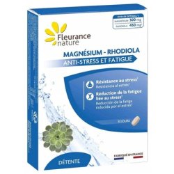 Fleurance Nature Magnesium Rhodiola 30 Tablets