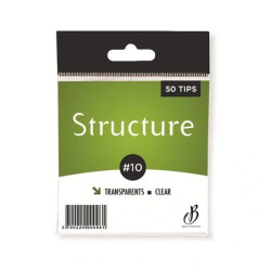 Beautynails Bna Transparent Structure Tips Size 10 X 50