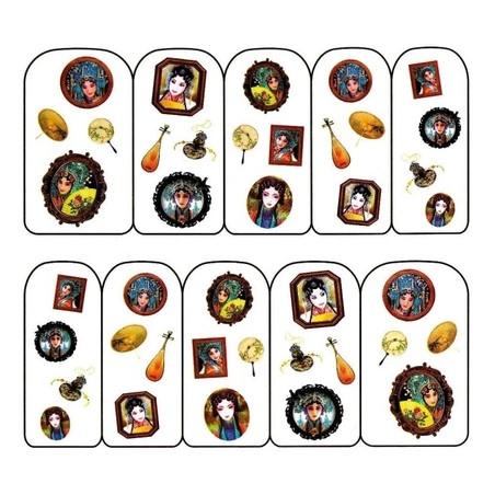 Beautynails Bna Decalcomania Medal Geisha