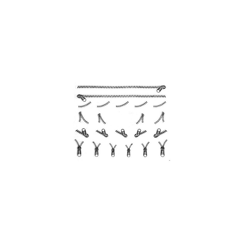 Beautynails Bna Silver Zip Ornament