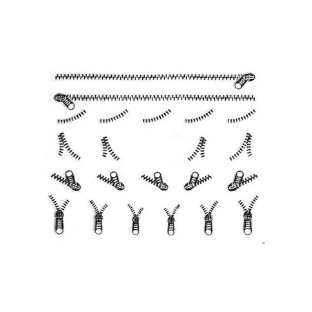 Beautynails Bna Silver Zip Ornament