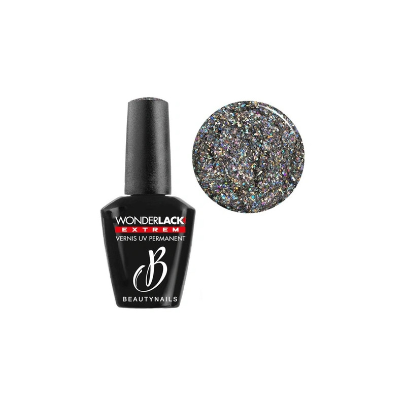 Beautynails Bna We Heavy Glitter Holographic Silver 12ml