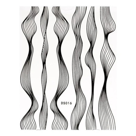 Beautynails Bna Stickers Nail Cb090 Black