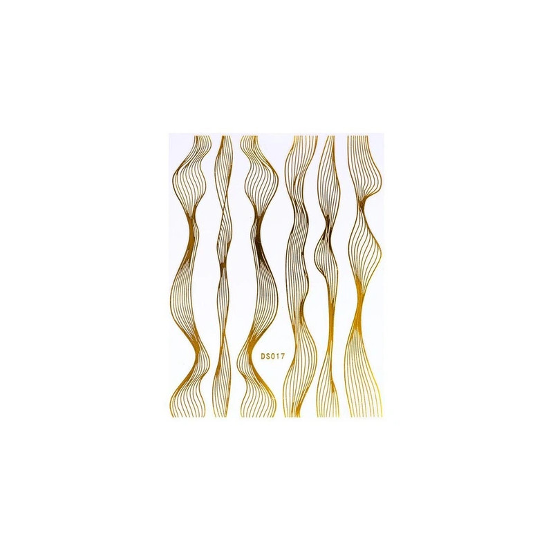 Beautynails Bna Stickers Nail Cb090 Golden