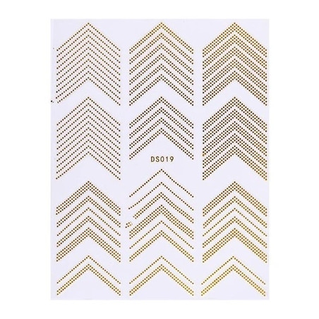 Beautynails Bna Stickers Nail Cb125 Golden