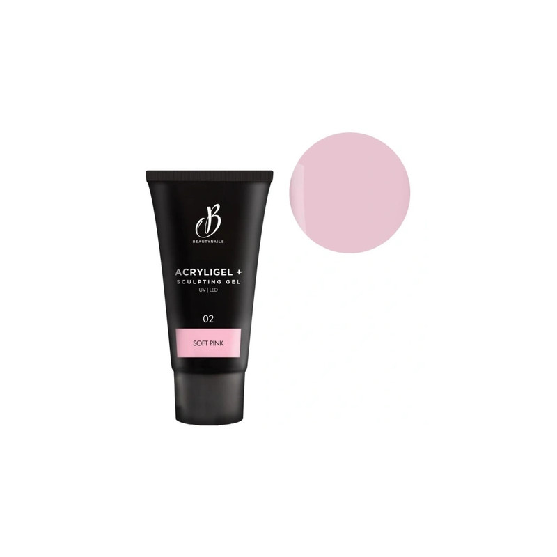 Beautynails Bna Acryligel Tube Soft Pink 30g