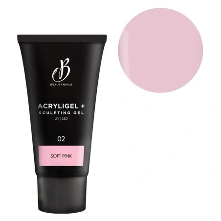 Beautynails Bna Acryligel Tube Soft Pink 30g