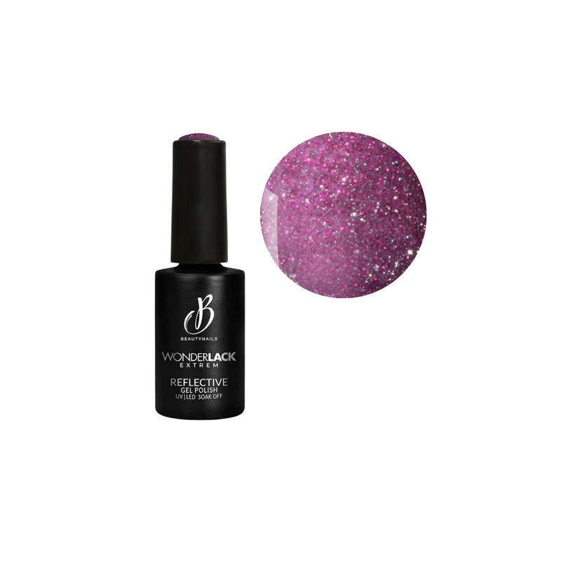 Beautynails Bna We Reflective Purple Nail Polish - 8 Milliliters