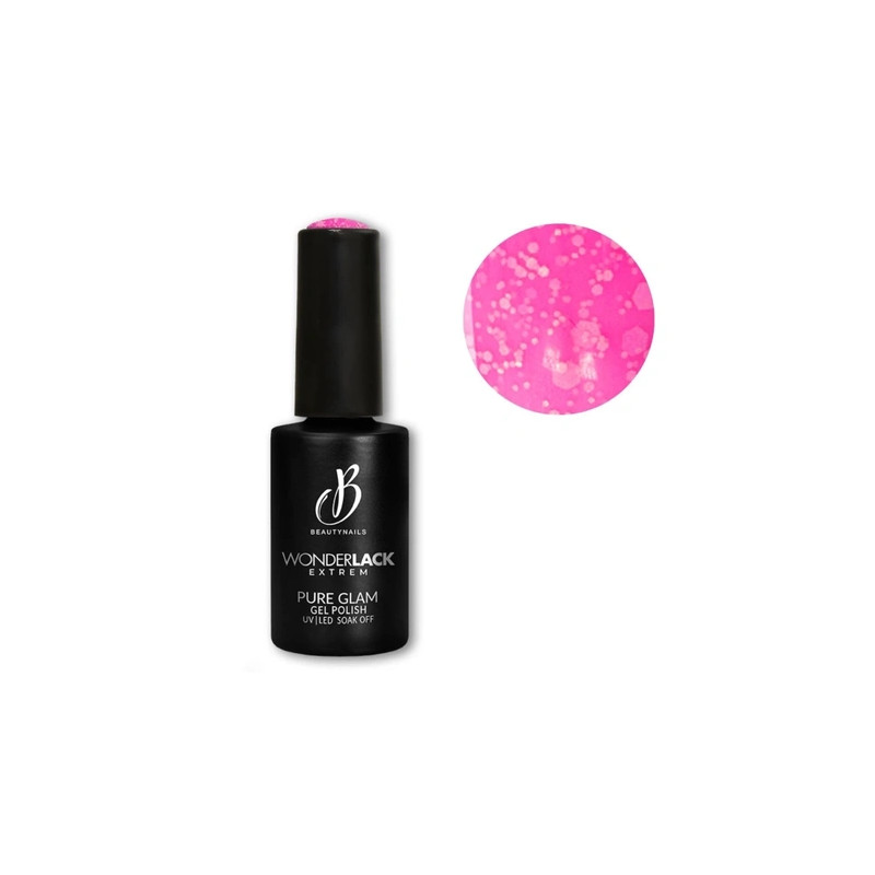 Beautynails Bna We Pure Glam Shock Pink Nail Polish - 8 Milliliters