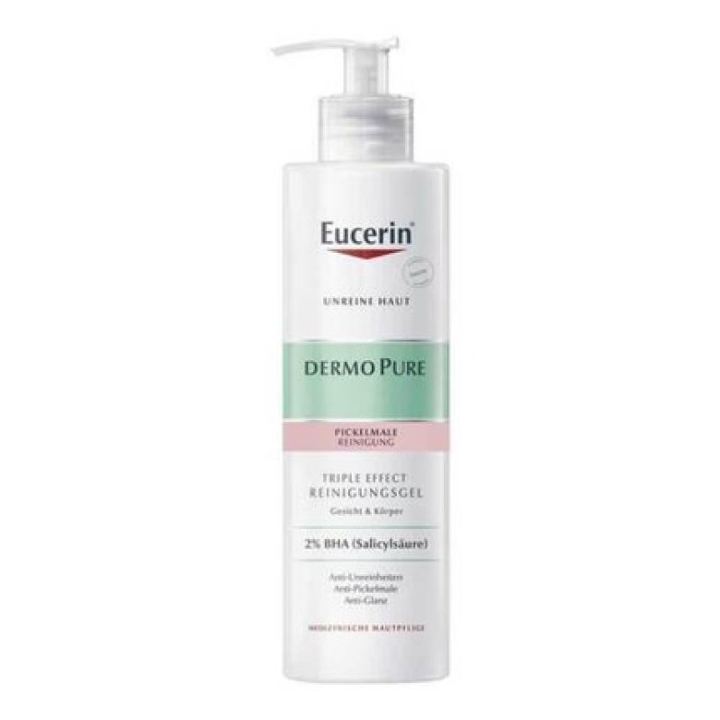 Eucerin Dermopure Triple Effect Cleansing Gel 400ml