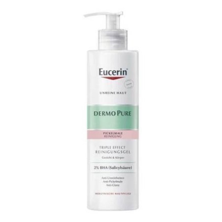 Eucerin Dermopure Triple Effect Cleansing Gel 400ml