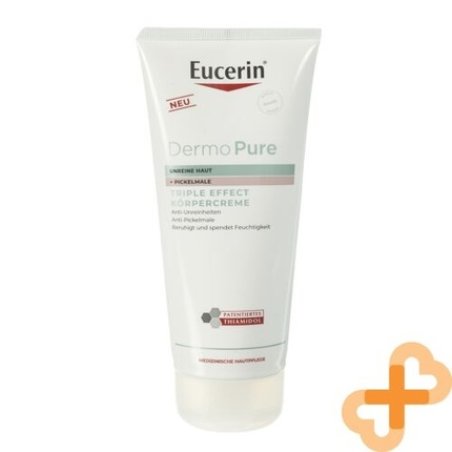 Eucerin Dermopure Smoothing and Moisturizing Body Cream with Triple Action