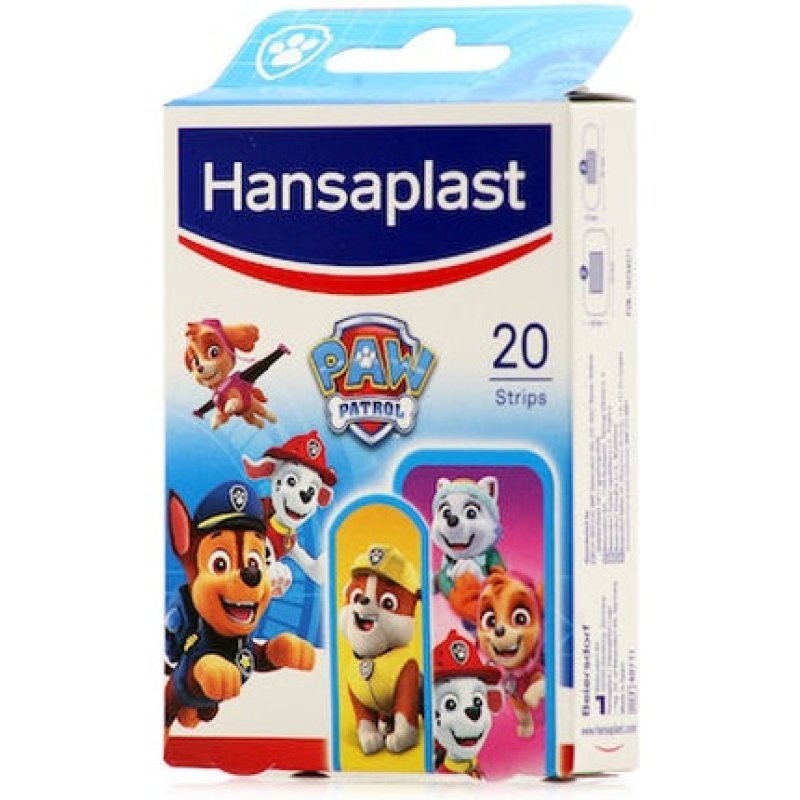 Hansaplast Paw Patrol Children's Adhesive Bandages - 20 Bandages
