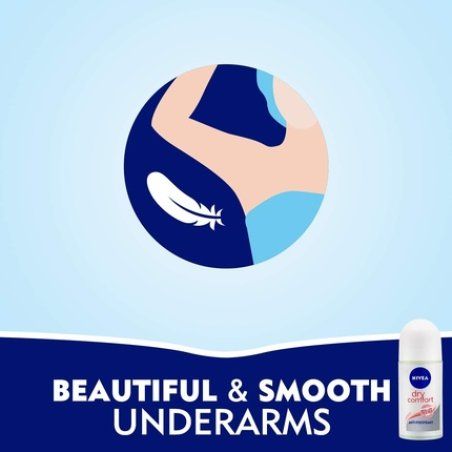 Nivea Dry Comfort Roll-On Antiperspirant Deodorant 50ml