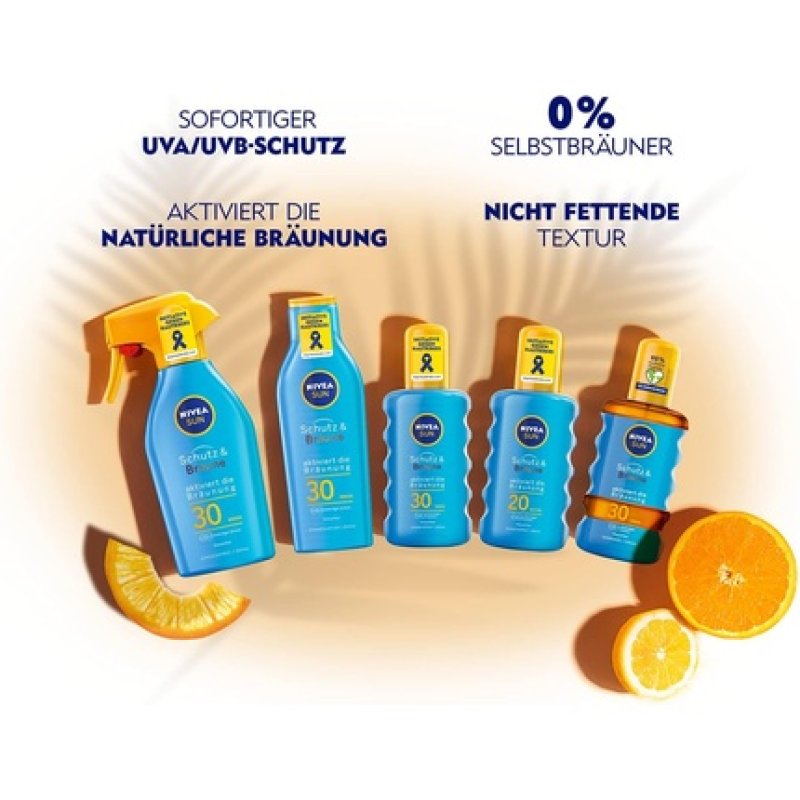 NIVEA SUN Protection & Tanning Sun Oil Spray SPF 30 200ml