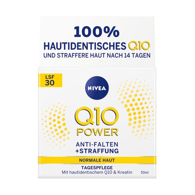 NIVEA Q10 Power Sun Protection Day Cream SPF30 Crème de jour Visage 50 ml