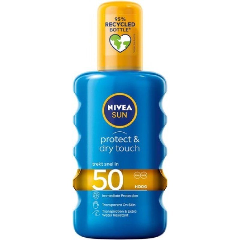Nivea Protect and Refreshing Dry Touch Atomizing Spray SPF50 200g