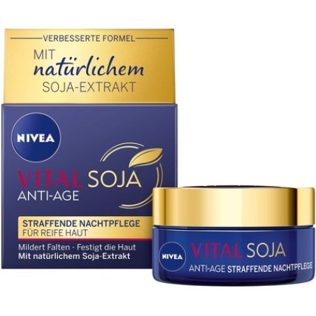 NIVEA Vital Soja Anti-Age Firming Night Care Crème de nuit Visage 50 ml