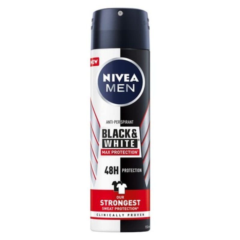 Nivea Deodorant Spray Black & White Max Protection Spray 150ml