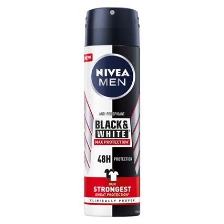 Nivea Deodorant Spray Black & White Max Protection Spray 150ml