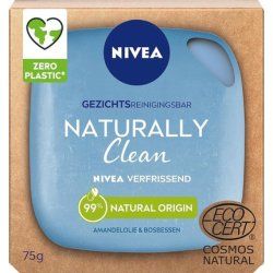 Nivea Naturally Clean Face Cleasing Bar Refreshing 75gr