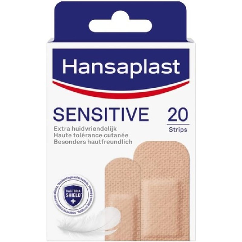 Hansaplast Sensitive Skin Light Plasters 20 Strips