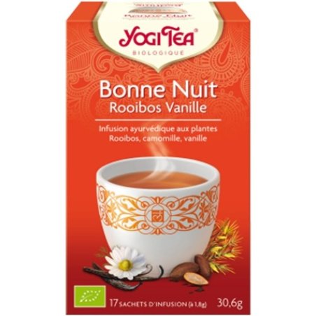 Yogi Tea Bedtime Rooibos Vanilla 17 Sachets