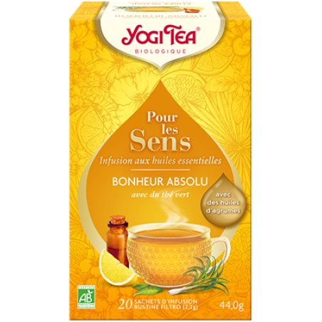YOGI TEA Pour Les Sens Bonheur Absolu 20 x 2.2 g