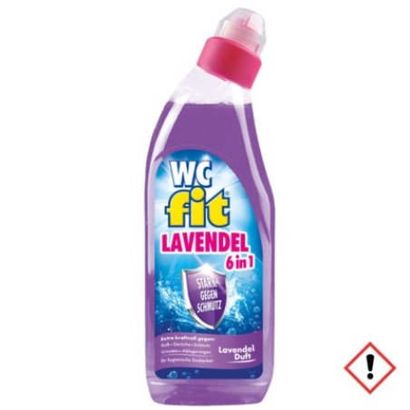 Fit WC Power Gel 6in1 Lavender Scent Strong Against Dirt 750ml