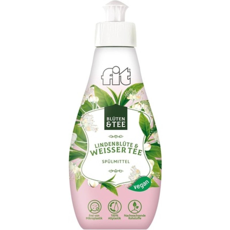 Fit Washing Up Liquid Blossom and Tea Lime Blossom and White Tea 400ml