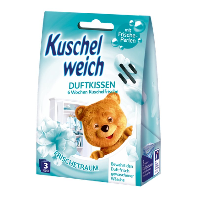 Fit Gmbh Kuschelweich Fragrance Sachets Fresh Dream - 3 Pieces