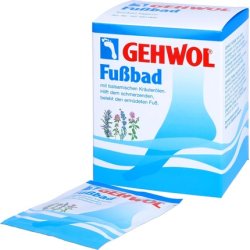 Gehwol Foot Care Unscented Foot Bath Portion Bags Pack of 10 - 20g Each