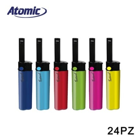 Atomic Mini Lighter Bbq Festival Nizza Pack Of 24