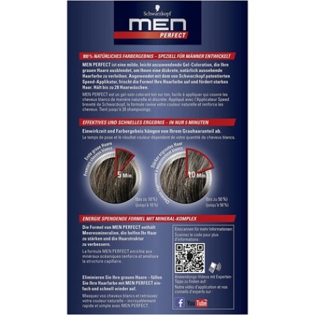 Schwarzkopf Men Perfect 70 couleur de cheveux Marron