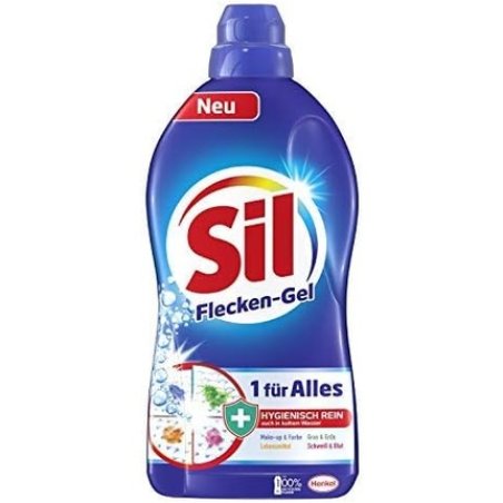 Sil 1 for All Stain Gel Stain Remover Hygienic Pure Even in Cold Water 1300ml