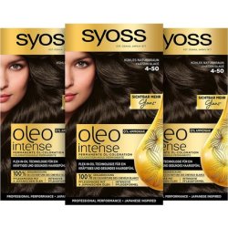 SYOSS Oleo Intense Permanent Oil Coloration 4-50 Cool Natural Brown 115ml
