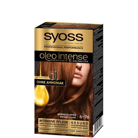 SYOSS Oleo Intense 6-76 hair colour Orange