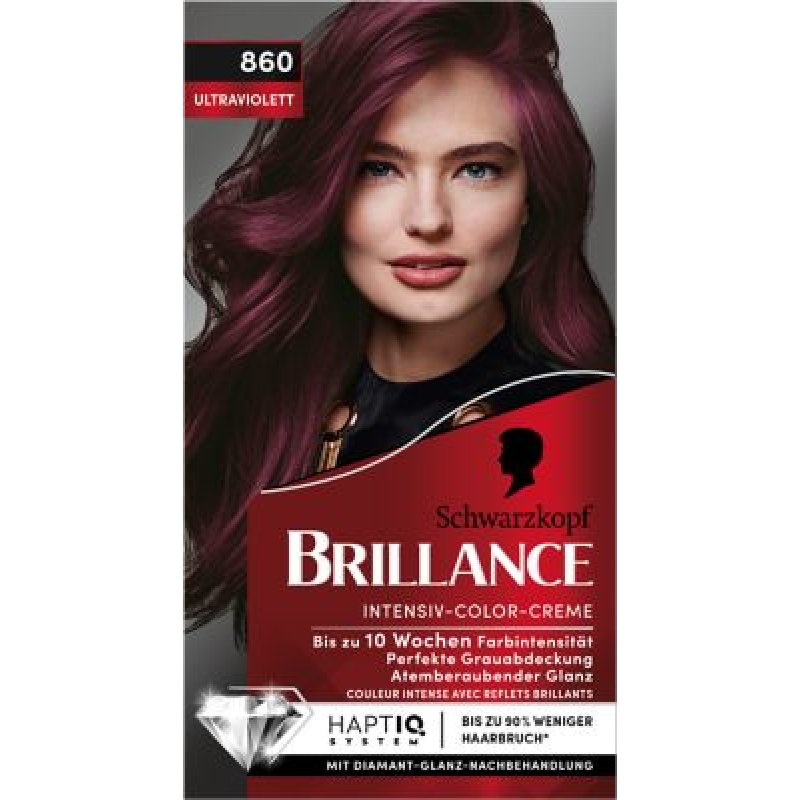 Schwarzkopf Brillance Intensive Color Creme 860 Ultraviolet Coloration
