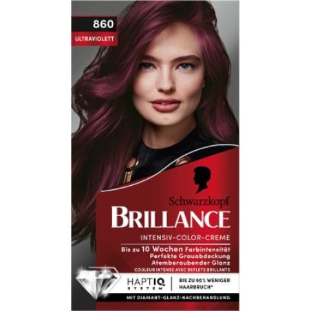 Schwarzkopf Brillance Intensive Color Creme 860 Ultraviolet Coloration