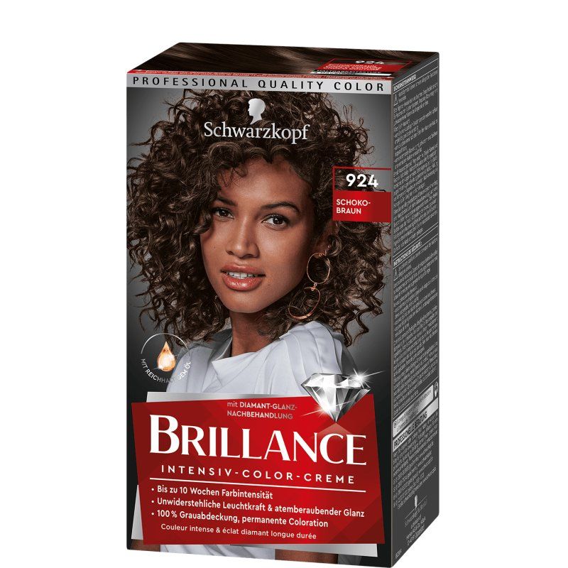 Schwarzkopf Brillance Intensive Color Creme Schoko Brown
