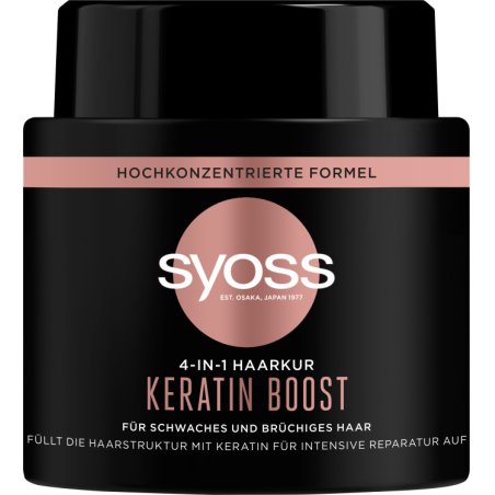 Syoss Keratin Boost Hair Treatment 500ml