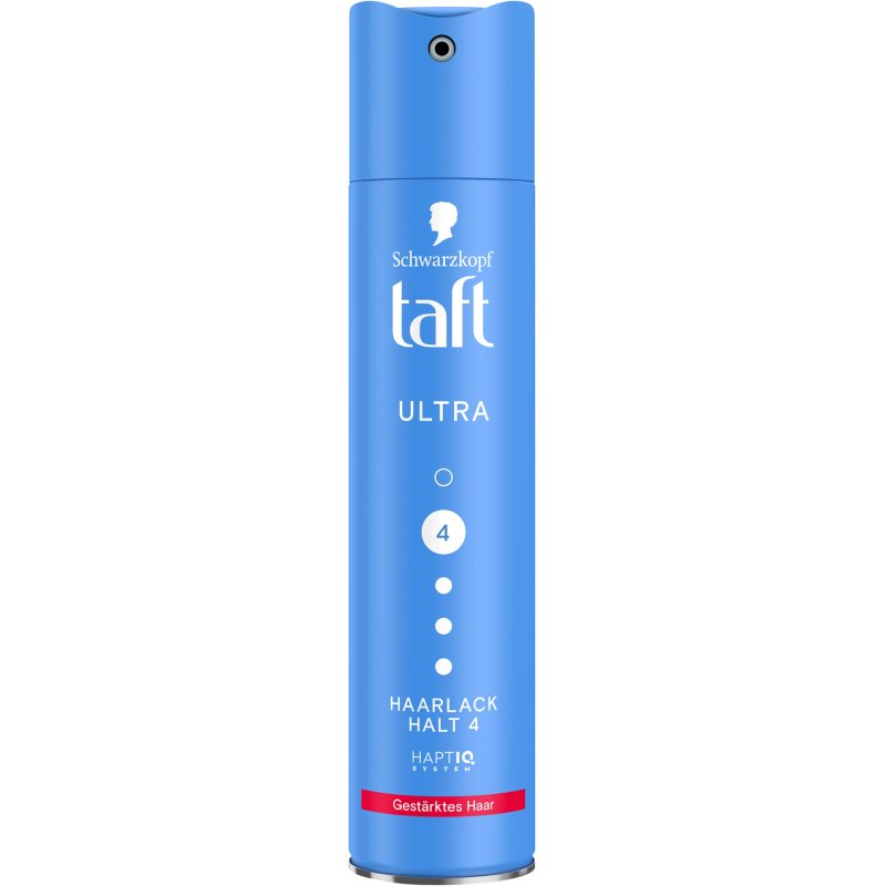 Schwarzkopf Taft Ultra Hair Spray 250ml Hold Level 4 Hair Styling Vegan Formula