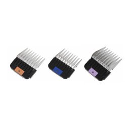 Moser Max 45 Stainless Steel Attachment Comb Set 6mm, 10mm, 13mm