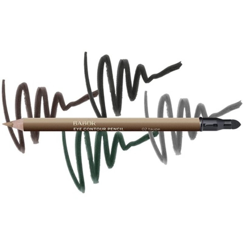BABOR MAKE UP Eye Contour Pencil Long-Lasting Eye Contour Pencil with Nourishing Oil and Vitamin C 1g - Brown