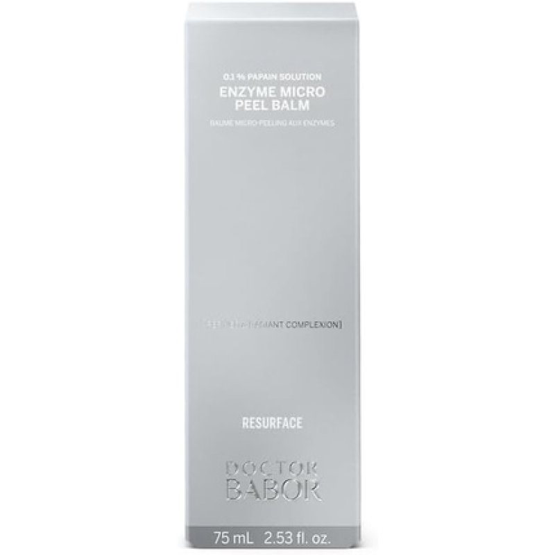 DOCTOR BABOR Enzyme Micro Peel Balm Gentle Peeling for Radiant Skin Effective Exfoliation with Papain Enzyme & Sugar