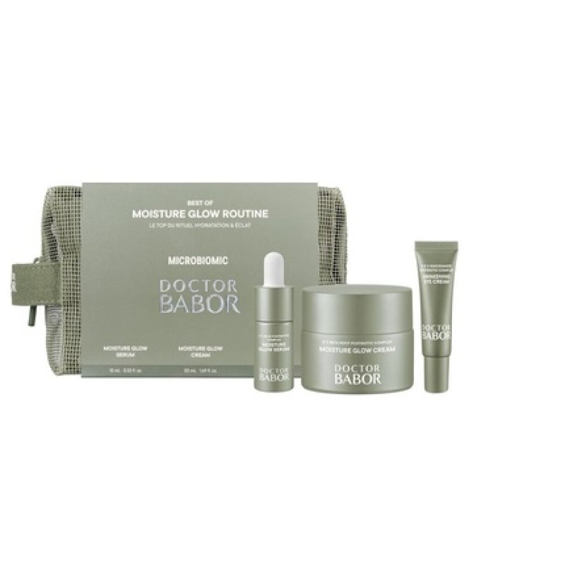 Babor Moisture Glow Routine Set with Moisturizing Serum and Cream